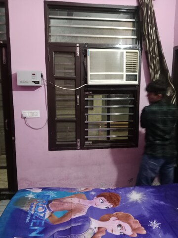 Bedroom in 1 BHK Builder Floor at Shanti Nagar – for Rent