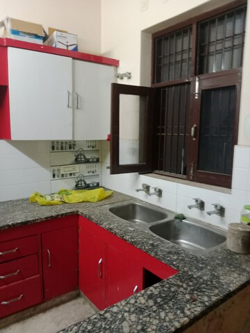 Kitchen in 1.5 BHK Independent House at Ansals Sushant City – for Rent