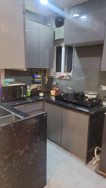 Kitchen in 3 BHK Builder Floor at New Rajinder Nagar – for Rent