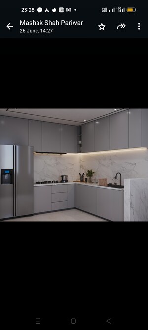 Kitchen in 2 BHK Apartment at VTB Crown, Moshi – for Sale