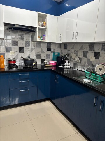 Kitchen in 2 BHK Apartment at Mantri Webcity, Hennur – for Rent