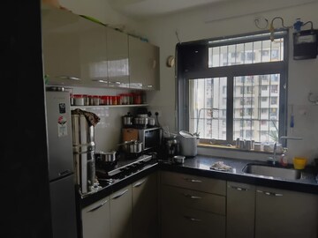 Kitchen in 2 BHK Apartment at Runwal Eirene, Balkum Pada – for Sale