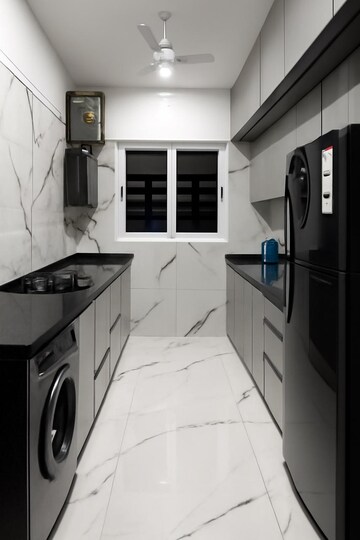 Kitchen in 2 BHK Apartment at Silverlite 56 West, Vile Parle West – for Rent