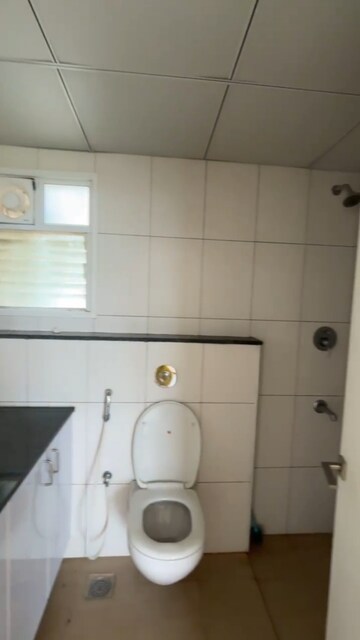 Bathroom in 3 BHK Apartment at Godrej Aqua, International Airport Road – for Rent