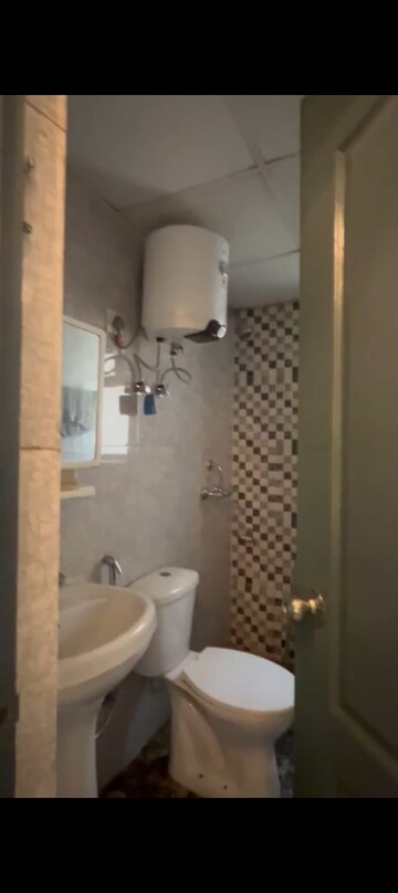 Bathroom in 2.5 BHK Apartment at Aditya City Apartments, Shahpur Bamheta – for Rent