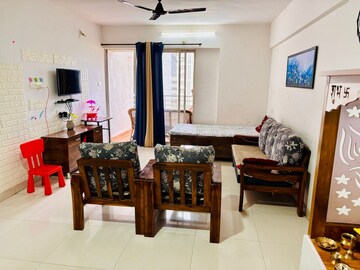 Living Room in 2 BHK Apartment at Karan Goldcoast, Bavdhan – for Rent