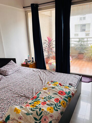 Bedroom in 2 BHK Apartment at Karan Goldcoast, Bavdhan – for Rent