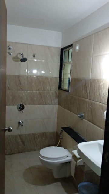 Bathroom in 2 BHK Apartment at Karan Goldcoast, Bavdhan – for Rent