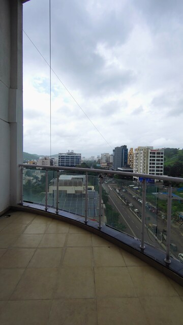 Balcony in 2 BHK Apartment at Brahma Vantage High A, Bavdhan – for Rent