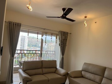 Living Room in 2 BHK Apartment at Supreme Estia Phase 1, Baner – for Rent