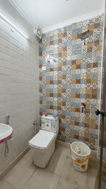 Bathroom in 3 BHK Builder Floor at Govindpuri – for Rent