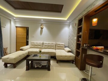 Living Room in 2 BHK Apartment at Shrishti Enclave, Thanisandra Main Road – for Sale