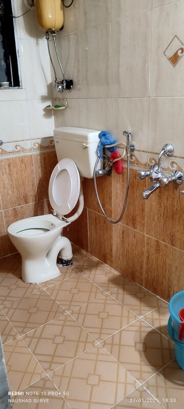 Bathroom in 2 BHK Apartment at Rekhi Sai Tulip, Ghansoli – for Sale