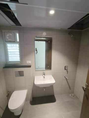 Bathroom in 2 BHK Apartment at Adarsh Greens, Kogilu – for Rent