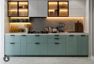 Kitchen in 3 BHK Villa at Kurali – for Sale