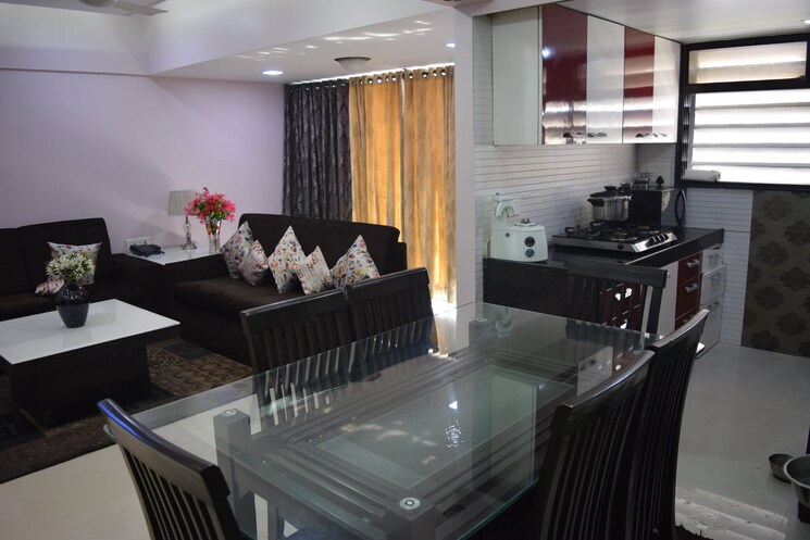 Living Room, omkar-raga 2 Bedroom 750 Sq.Ft. Apartment In Chembur Mumbai 9015363
