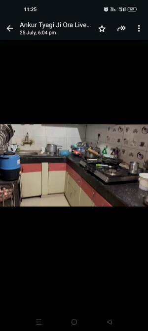 Kitchen in 2 BHK Apartment at Nitishree Aura Chimera, Raj Nagar Extension – for Sale