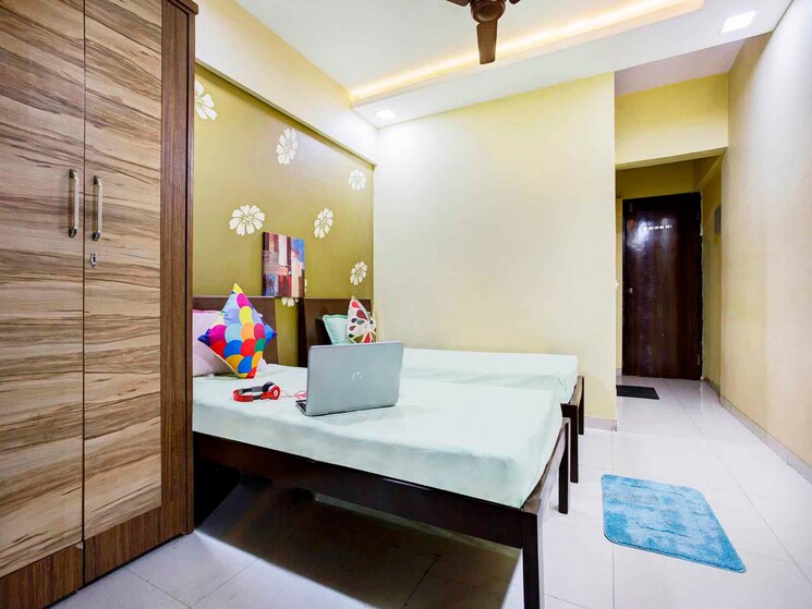 Bedroom, omkar-raga 2 Bedroom 750 Sq.Ft. Apartment In Chembur Mumbai 9015396