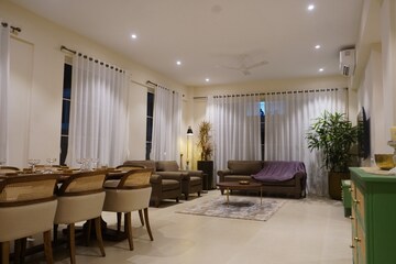Living Room in 4 BHK Villa at Salvador Do Mundo – for Sale