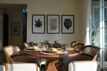 Living Room in 4 BHK Villa at Salvador Do Mundo – for Sale