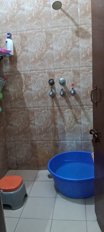 Bathroom in 2 BHK Builder Floor at Dhakoli – for Rent