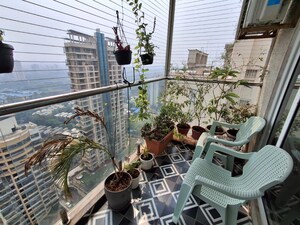 Balcony in 4 BHK Apartment at Juhi Serenity, Ghansoli – for Sale