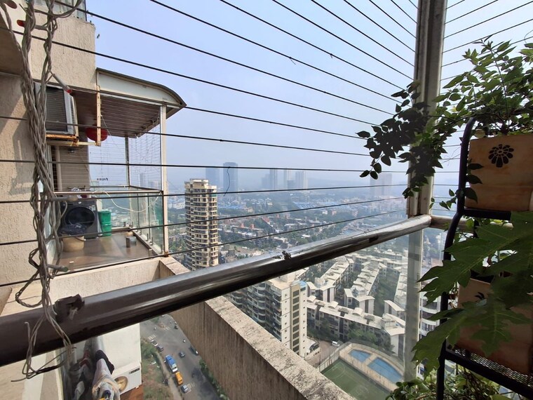 Balcony, juhi-serenity 4 Bedroom 1800 Sq.Ft. Apartment In Ghansoli Navi Mumbai 9015509