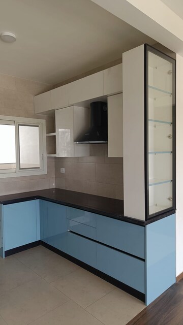 Kitchen in 3 BHK Apartment at Sobha Windsor, Whitefield – for Rent