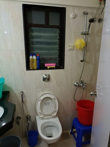 Bathroom in 2 BHK Apartment at DB Realty Orchid Suburbia, Kandivali West – for Rent