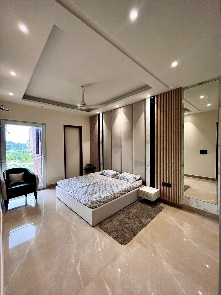 Bedroom, amolik-aster-woods 3 Bedroom 1620 Sq.Ft. Builder Floor In Sector 98 Faridabad 9015522