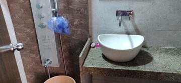 Bathroom in 2 BHK Apartment at Shikhar Tower, Kopar Khairane – for Rent