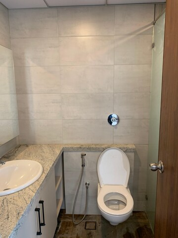 Bathroom in 4 BHK Apartment at Sobha Windsor, Whitefield – for Rent