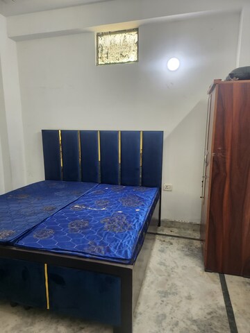 Bedroom in 1 BHK Builder Floor at Freedom Fighters Enclave – for Rent