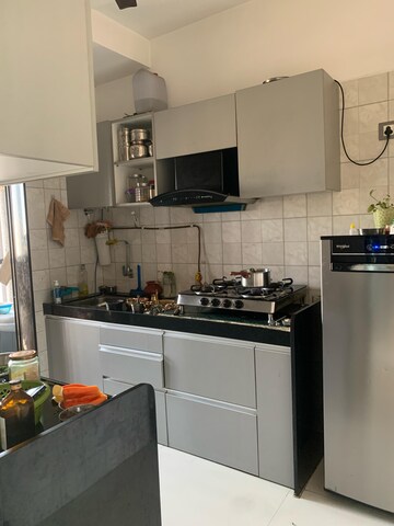 Kitchen in 2 BHK Apartment at Umiya Oasis, Mira Road – for Rent