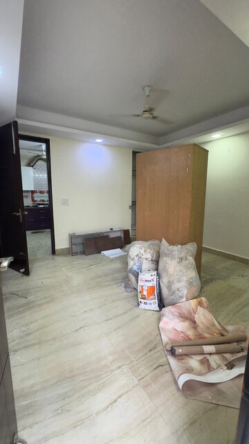 Living Room in 3 BHK Builder Floor at Palm Residency Chhatarpur, Chattarpur – for Rent