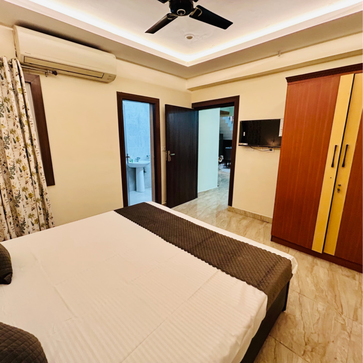 Bedroom, lda-parijaat-apartments 6 Bedroom 3200 Sq.Ft. Penthouse In Gulzar Colony Lucknow 9015753