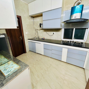 Kitchen in 6 BHK Penthouse at LDA Parijaat Apartments, Gulzar Colony – for Sale