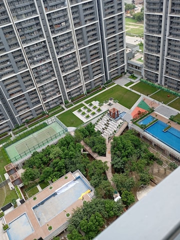 Balcony in 3 BHK Apartment at Antriksh Golf View, Sector 78 – for Rent