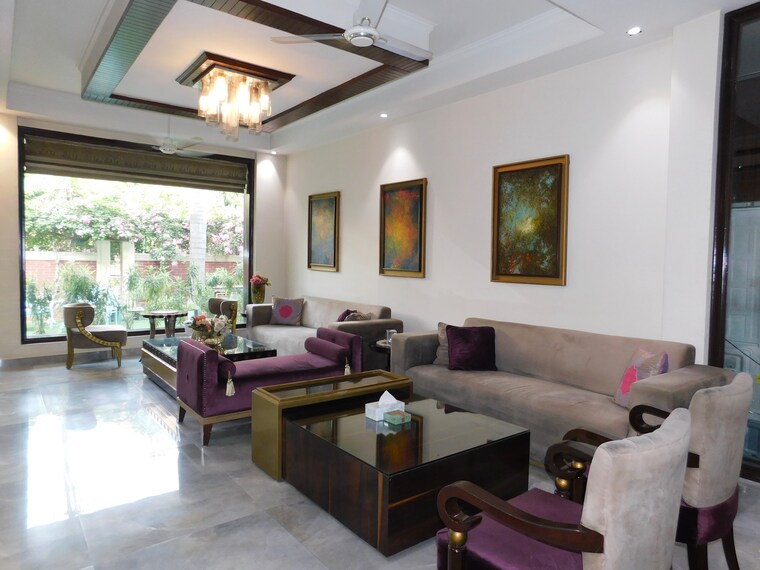 Living Room, sector 55 6+ Bedroom 375 Sq.Ft. Villa In Sector 55 Noida 9015812