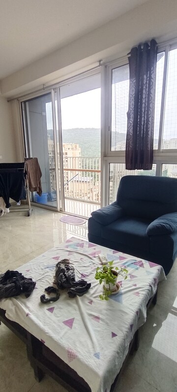 Living Room in 3 BHK Apartment at Tata Serein, Pokhran Road No Two – for Rent
