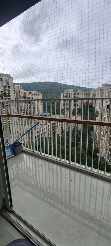 Balcony in 3 BHK Apartment at Tata Serein, Pokhran Road No Two – for Rent