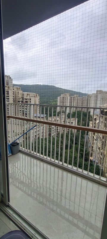 Balcony in 3 BHK Apartment at Tata Serein, Pokhran Road No Two – for Rent