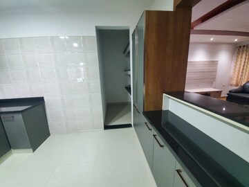 Kitchen in 2 BHK Builder Floor at Cunningham Apartments, Vasanth Nagar – for Rent