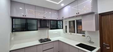 Kitchen in 3 BHK Apartment at Prestige Beverly Hills, Kokapet – for Rent