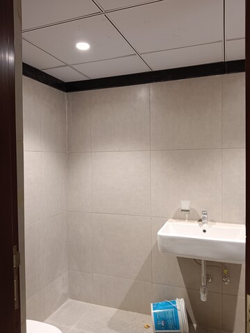 Bathroom in 3 BHK Apartment at Poulomi Avante, Kokapet – for Rent