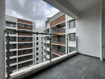 Balcony in 3 BHK Apartment at Unique Youtopia, Kharadi – for Rent