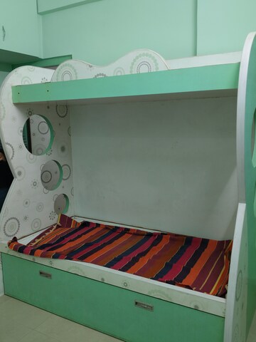 Bedroom in 2 BHK Apartment at Krushnai Vihar, Pimple Gurav – for Rent