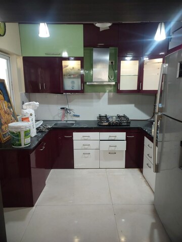 Kitchen in 2 BHK Apartment at Rohan Mithila, Viman Nagar – for Rent