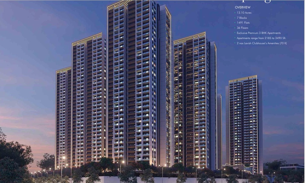 3.5 BHK + Pooja Room,Servant Room,Study Room,Extra Room 3490 Sq.Ft. Apartment in Western Springs