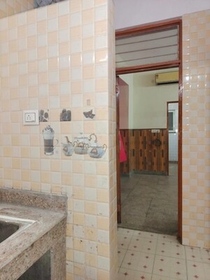 Bathroom in 3 BHK Apartment at RWA Jasola Sector 7, Jasola – for Sale